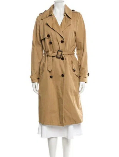 Pre-owned Jenni Kayne Trench Coat In Green