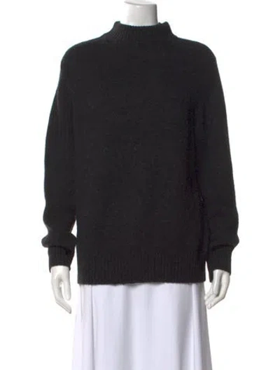 Pre-owned Jenni Kayne Turtleneck Sweater In Black
