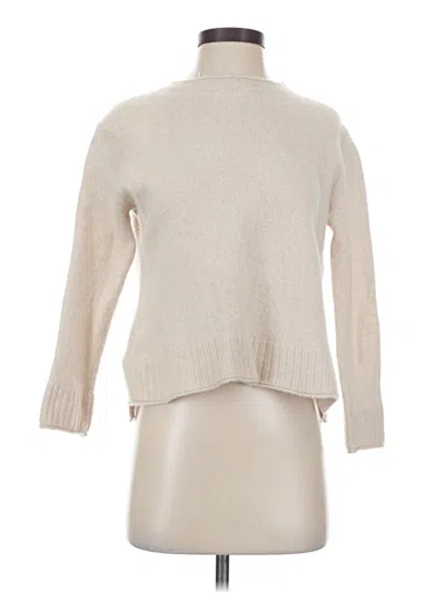Pre-owned Jenni Kayne Turtleneck Sweater In White