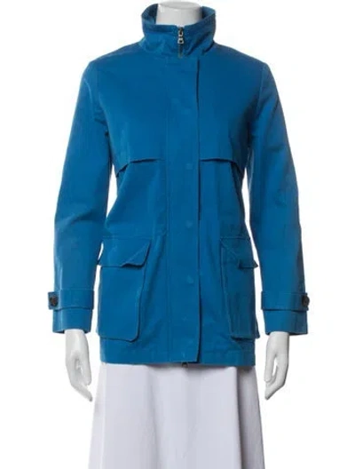 Pre-owned Jenni Kayne Utility Jacket In Blue