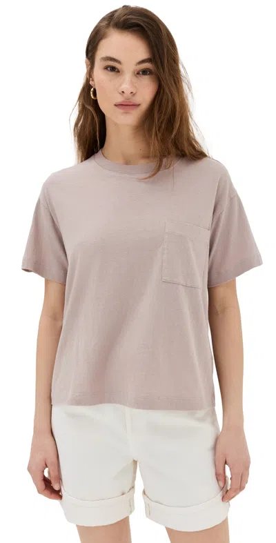 Jenni Kayne Vintage Pocket Tee Taupe