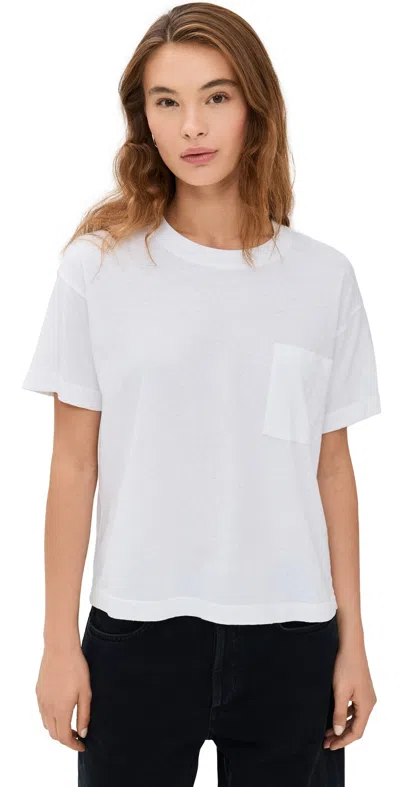 Jenni Kayne Vintage Pocket Tee White