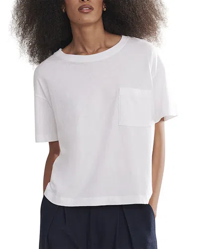 Jenni Kayne Vintage Pocket Tee In White