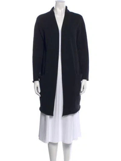 Pre-owned Jenni Kayne V-neck Sweater In Black