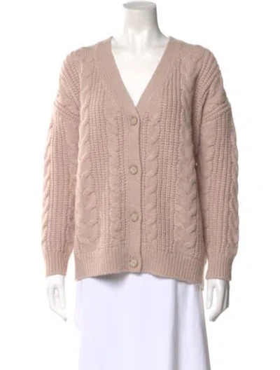 Pre-owned Jenni Kayne V-neck Sweater In Neutral