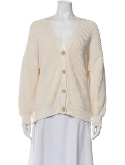 Pre-owned Jenni Kayne V-neck Sweater In Pink