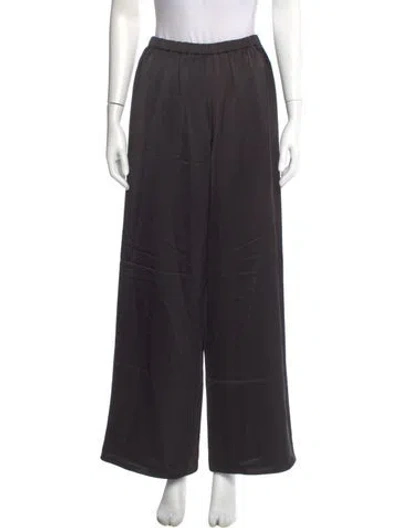 Pre-owned Jenni Kayne Wide Leg Pants In Black