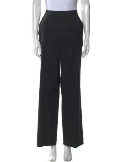 Pre-owned Jenni Kayne Wide Leg Pants In Black
