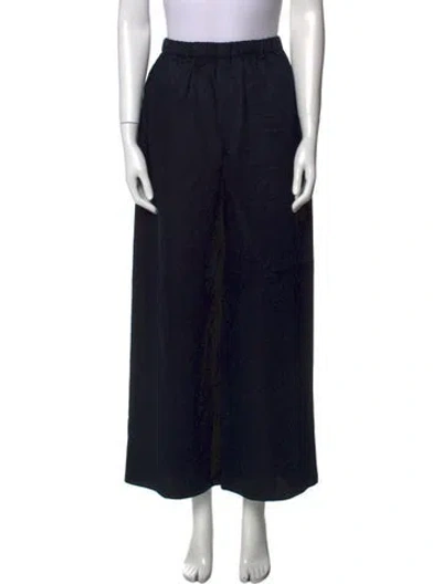 Pre-owned Jenni Kayne Wide Leg Pants In Black
