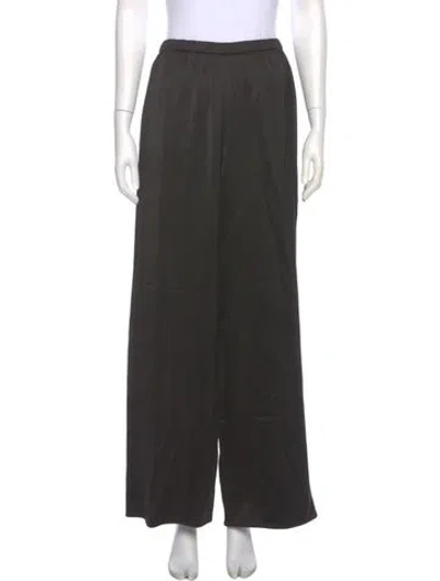 Pre-owned Jenni Kayne Wide Leg Pants In Black