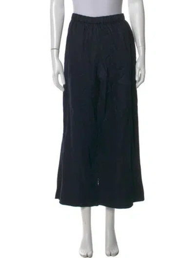 Pre-owned Jenni Kayne Wide Leg Pants In Black