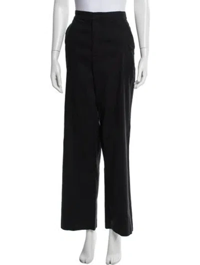 Pre-owned Jenni Kayne Wide Leg Pants In Black