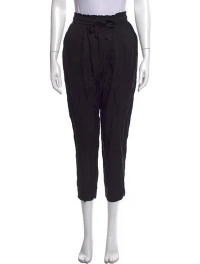 Pre-owned Jenni Kayne Wide Leg Pants In Black