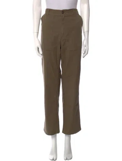 Pre-owned Jenni Kayne Wide Leg Pants In Brown