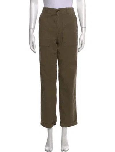 Pre-owned Jenni Kayne Wide Leg Pants In Green