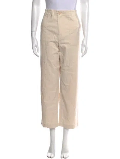 Pre-owned Jenni Kayne Wide Leg Pants In Neutral