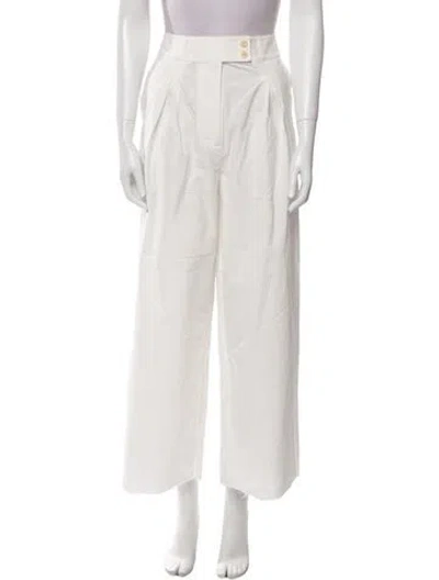 Pre-owned Jenni Kayne Wide Leg Pants In Neutral