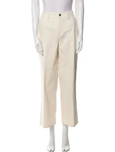 Pre-owned Jenni Kayne Wide Leg Pants In Neutral