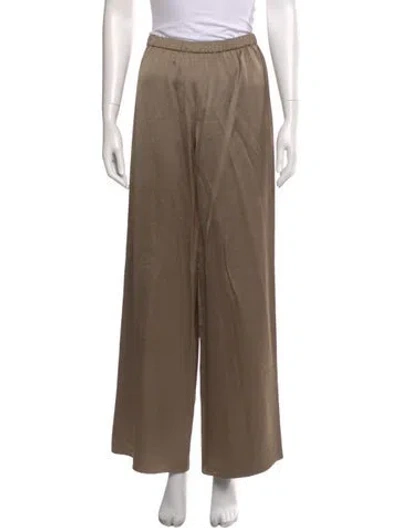 Pre-owned Jenni Kayne Wide Leg Pants In Neutral
