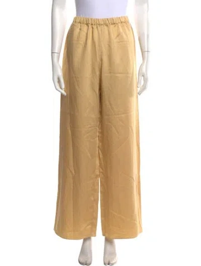 Pre-owned Jenni Kayne Wide Leg Pants In Neutrals