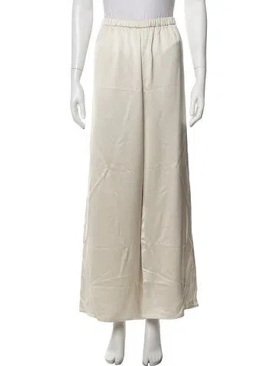 Pre-owned Jenni Kayne Wide Leg Pants In Neutrals