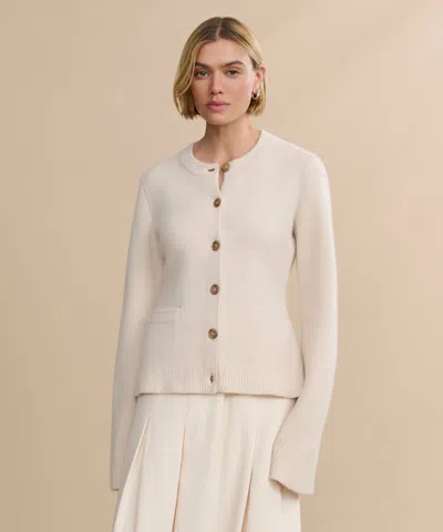 Jenni Kayne Women's Cooper Cardigan Sweater In Neutral