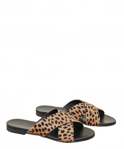 Jenni Kayne Women's Pony Crossover Sandal In Cheetah In Multi