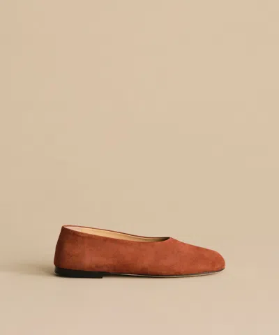 Jenni Kayne Women's Suede Elodie Flat In Brown