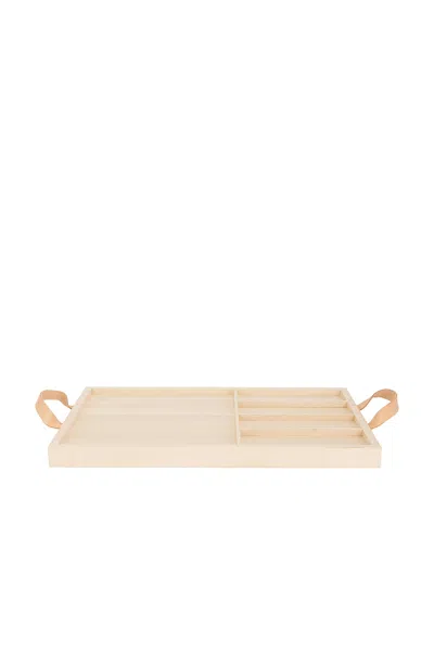 Jenni Kayne Wood Storage Tray In Natural