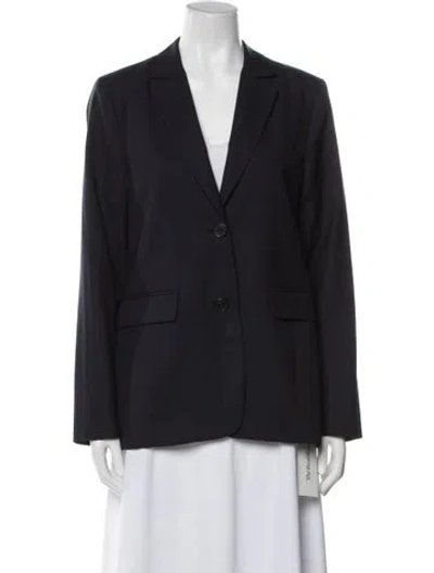 Pre-owned Jenni Kayne Wool Blazer In Black