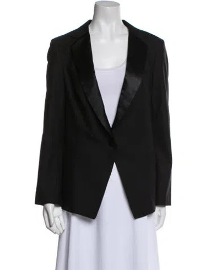 Pre-owned Jenni Kayne Wool Blazer In Gray
