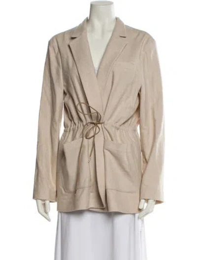 Pre-owned Jenni Kayne Wool Blazer W/ Tags In Neutral