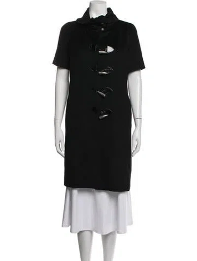 Pre-owned Jenni Kayne Wool Coat In Black