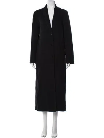 Pre-owned Jenni Kayne Wool Coat In Black