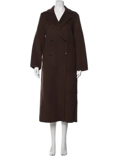 Pre-owned Jenni Kayne Wool Coat In Brown