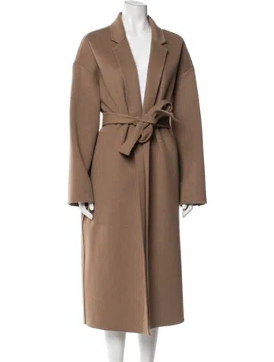 Pre-owned Jenni Kayne Wool Coat In Brown