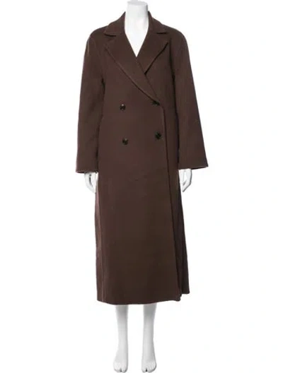 Pre-owned Jenni Kayne Wool Coat In Brown