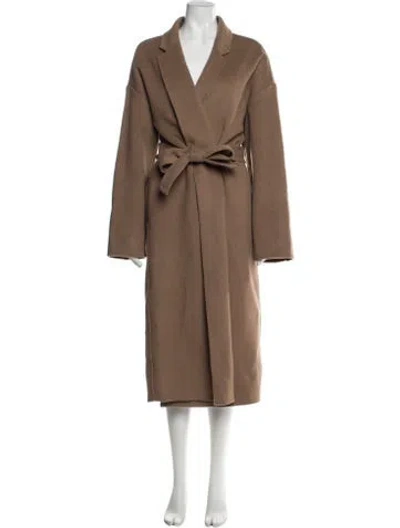 Pre-owned Jenni Kayne Wool Coat In Brown