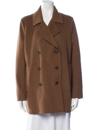 Pre-owned Jenni Kayne Wool Coat In Brown