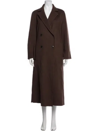 Pre-owned Jenni Kayne Wool Coat In Brown