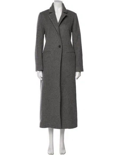 Pre-owned Jenni Kayne Wool Coat In Gray