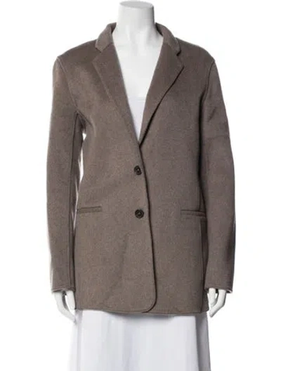 Pre-owned Jenni Kayne Wool Coat In Grey