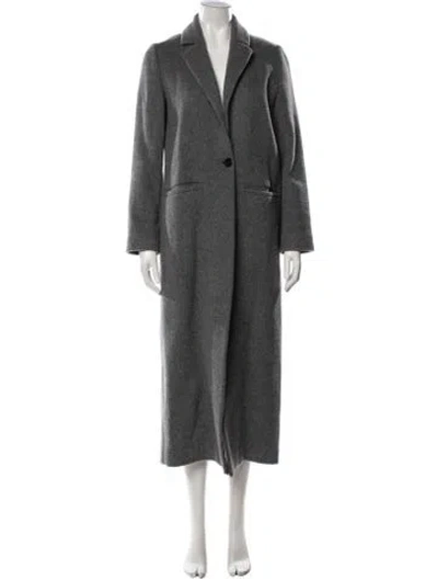 Pre-owned Jenni Kayne Wool Coat In Grey