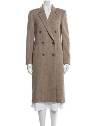 Pre-owned Jenni Kayne Wool Coat In Neutral