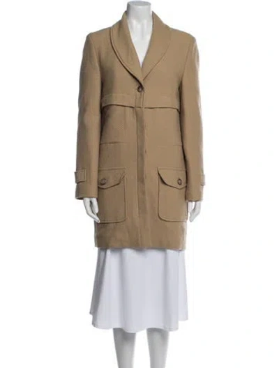 Pre-owned Jenni Kayne Wool Coat In Neutral