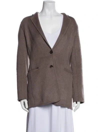 Pre-owned Jenni Kayne Wool Coat In Neutrals