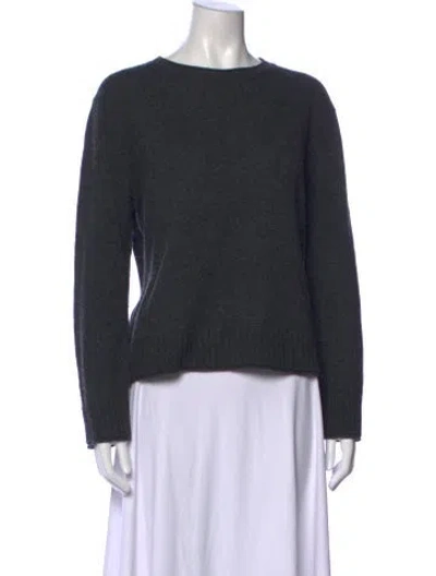 Pre-owned Jenni Kayne Wool Crew Neck Sweatshirt In Gray