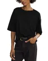 Jenni Kayne Wool Tee In Black