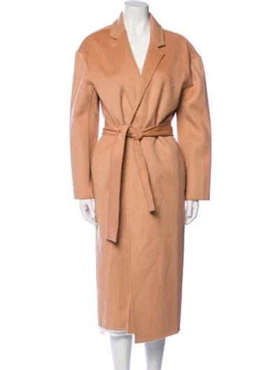 Pre-owned Jenni Kayne Wool Trench Coat In Neutral