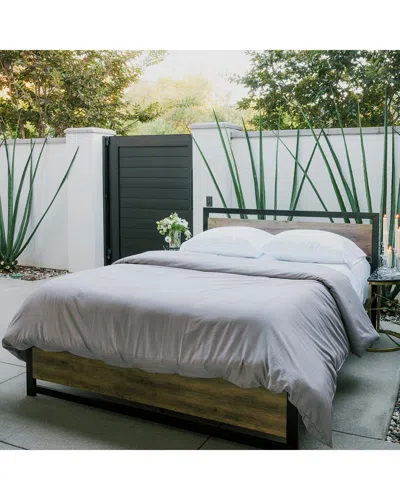 Jennifer Adams 132 Gsm Thread Count Lux Duvet Cover In Gray